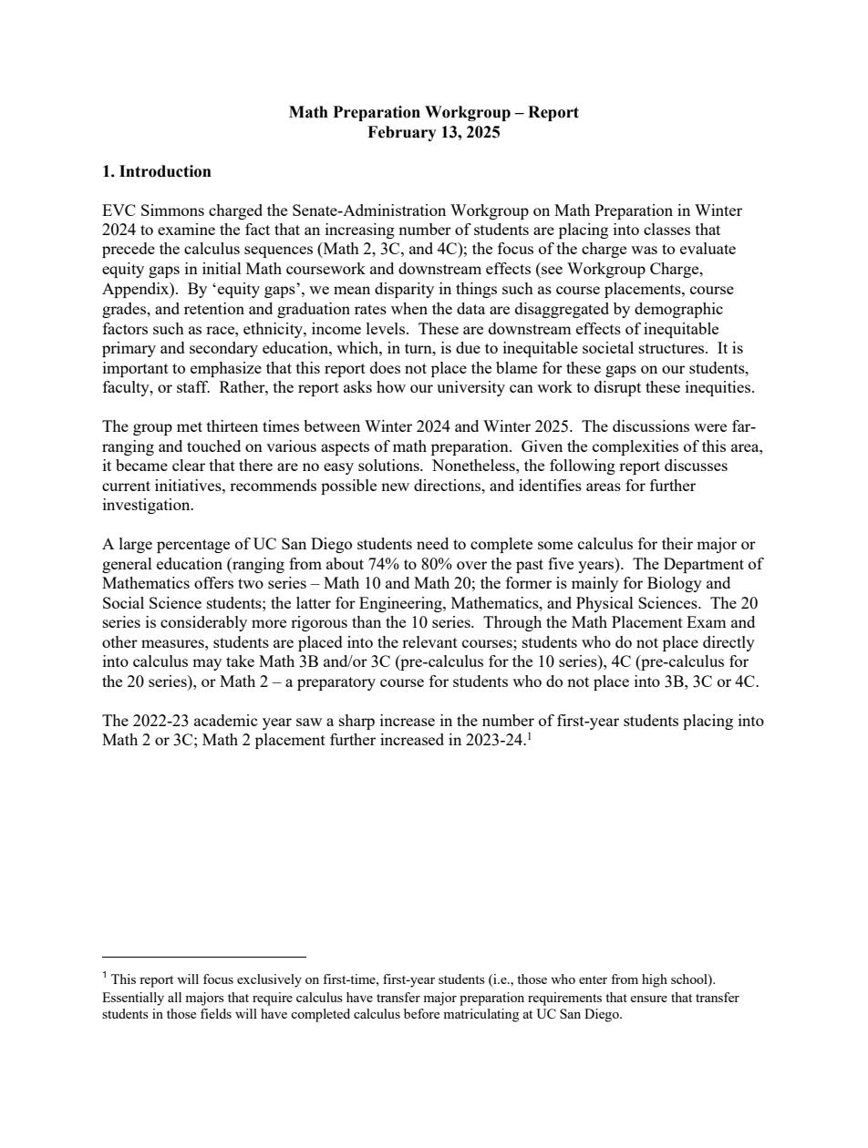MPW report page