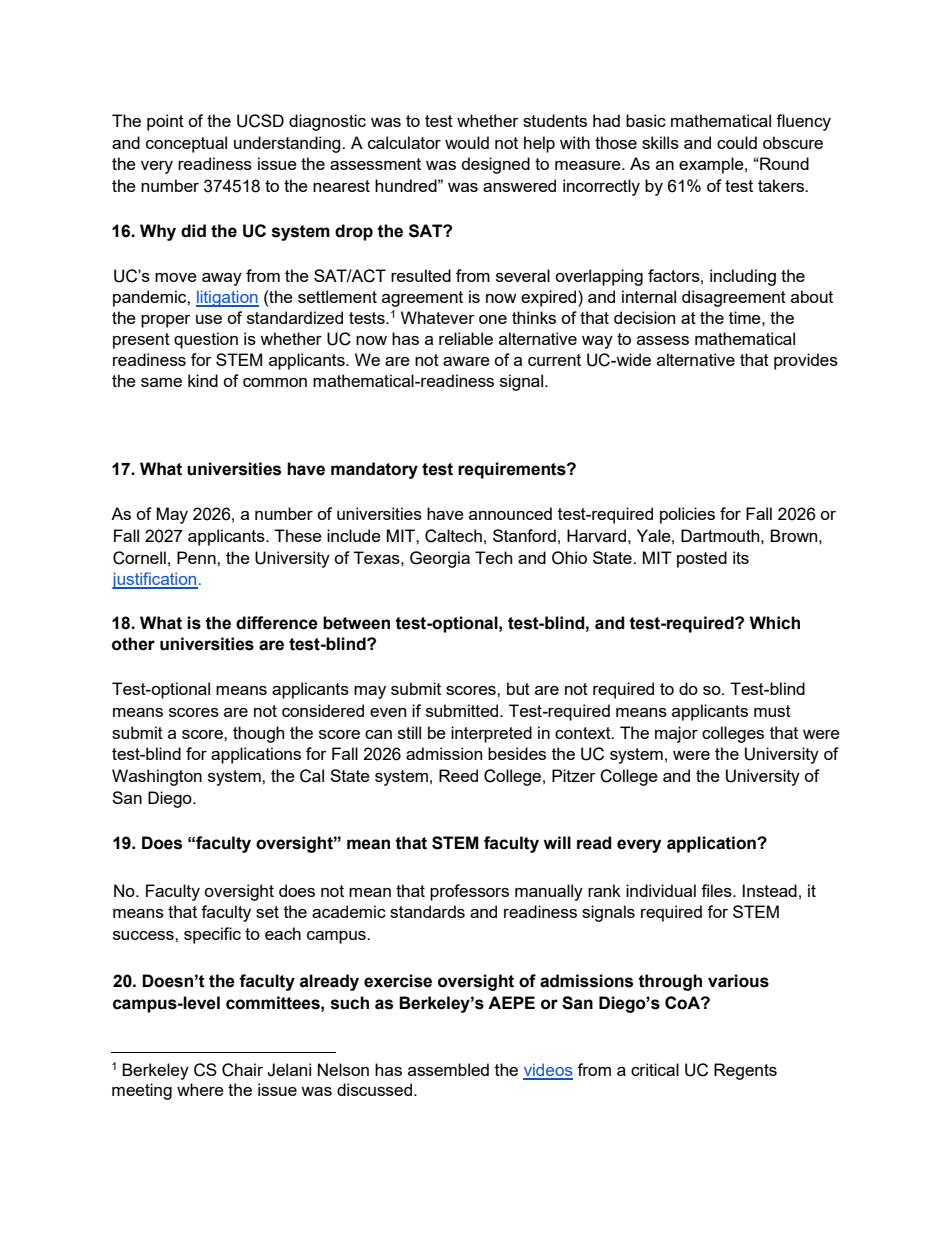 FAQ page 6