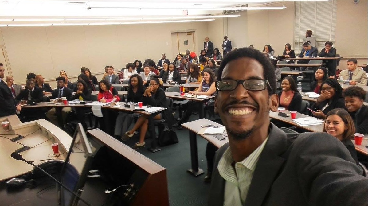 Akil Bello at the National Black Pre-Law Conference