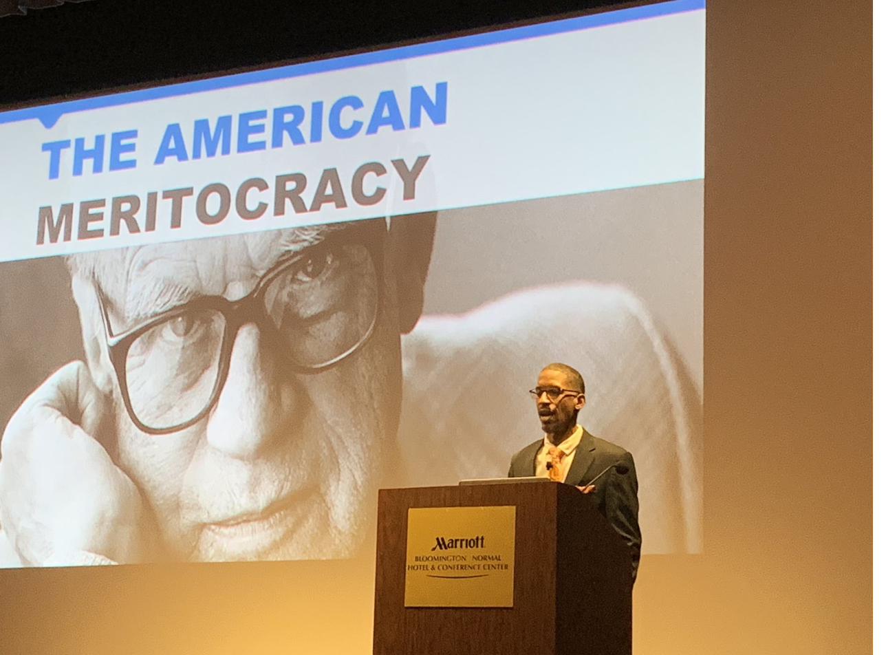 Akil Bello keynote at Bloomington