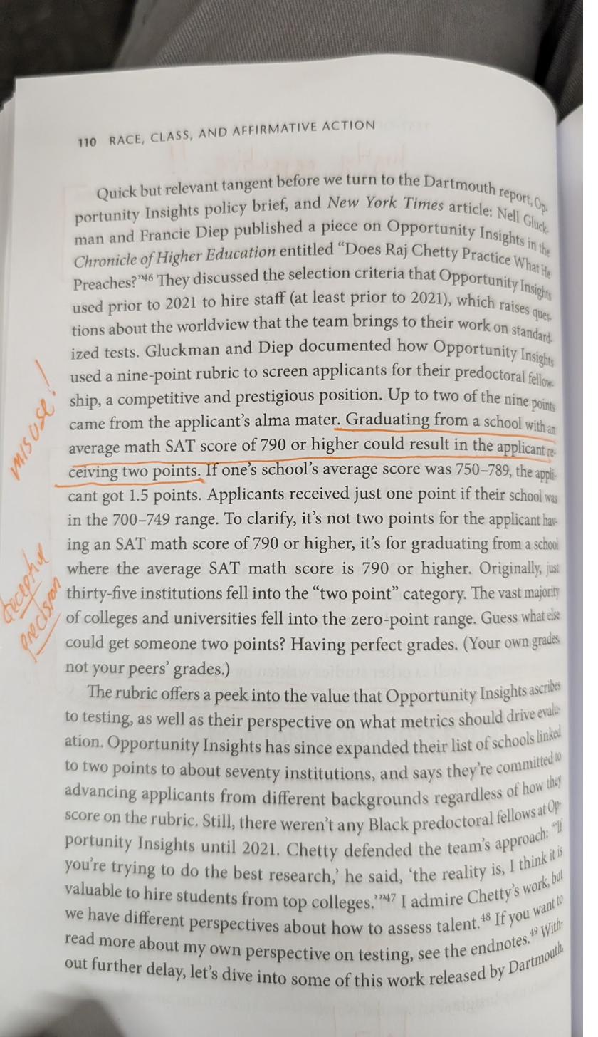 Race, Class, and Affirmative Action — inside page