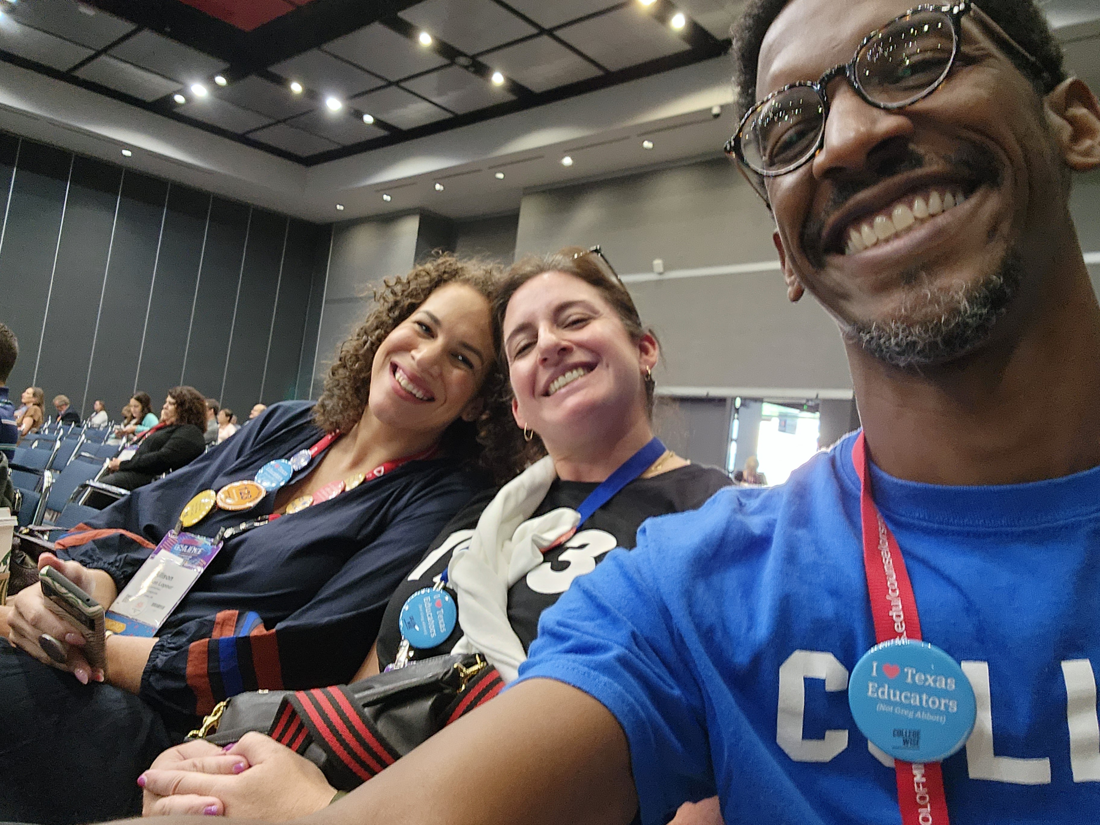 With Becky and Allison at NACAC