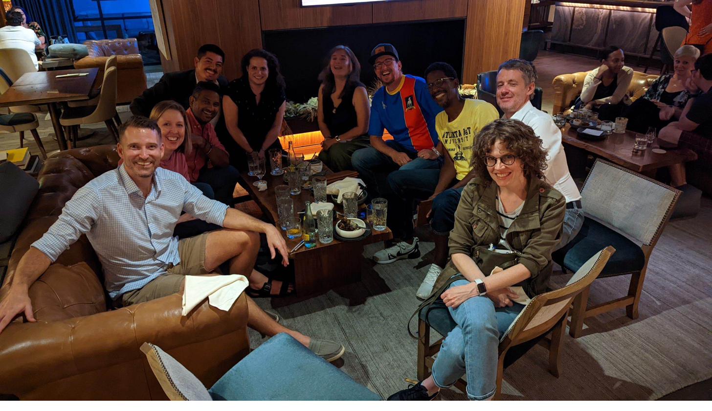 Group at NACAC evening social