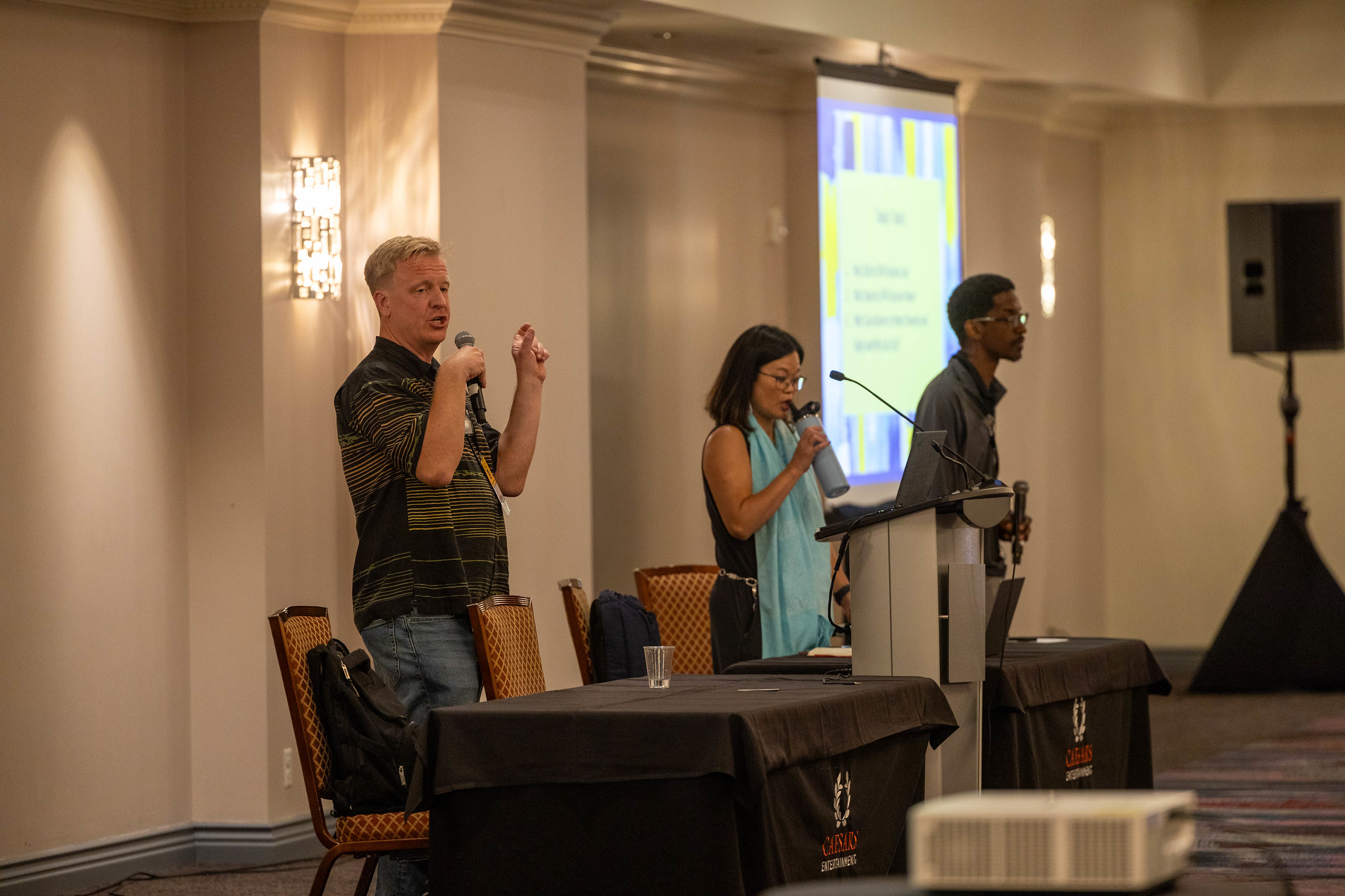 Presenting with James Murphy and OiYan Poon