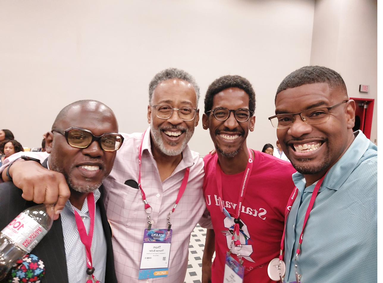 With Shameek and Tom at NACAC