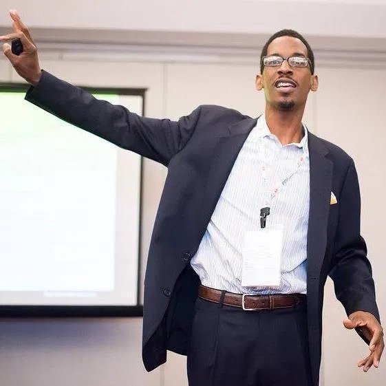 Akil Bello speaking at NPEA 2024