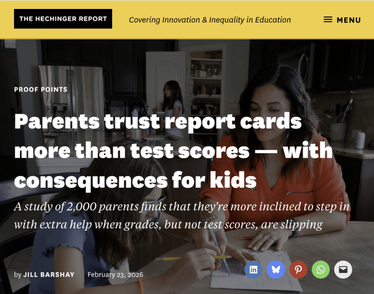 Test Scores Tell You Who Your Child Beat, Not What Your Child Knows